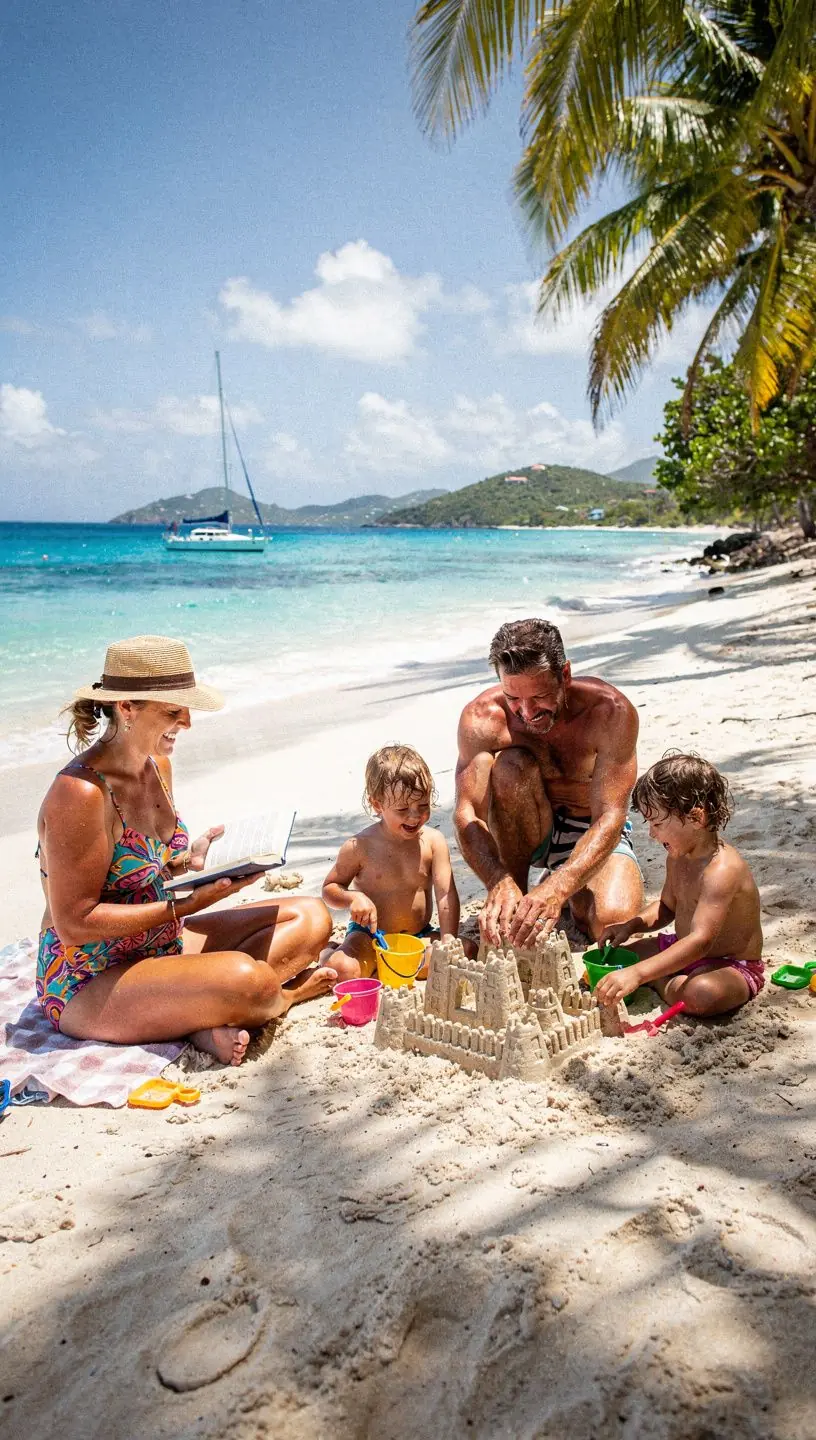 Подводный мир с яркими кораллами и разноцветными рыбами во время сноркелинга.